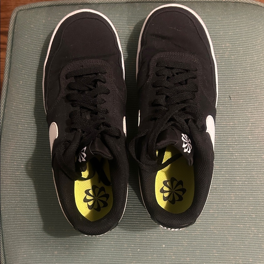 Nike Black and White Athletic Shoes
